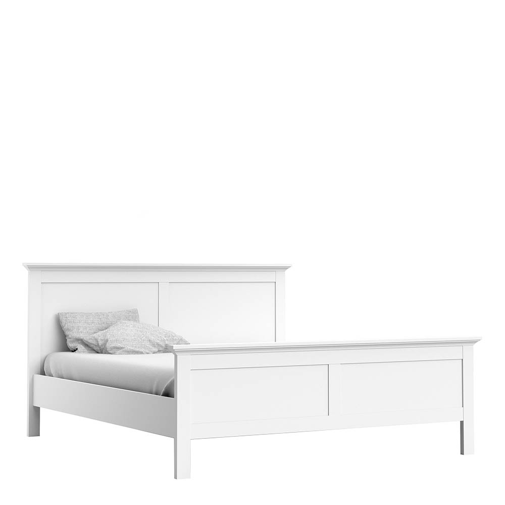 Paris Super King Bed (180 x 200) White